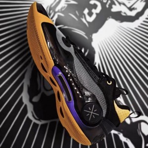 Way Of Wade 10 "Lakers" Men's Low Basketball Game Sneakers