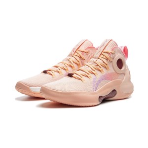 LiNing 2024 YUSHUAI Ultra Men's Basketball Game Sneakers - Pink