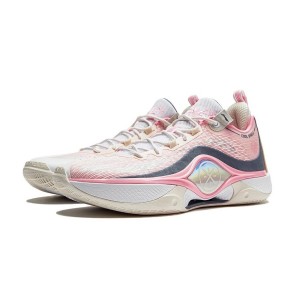 Li-Ning Way of Wade Shadow 5 V2 Summer Basketball Shoes - Pink/White/Black